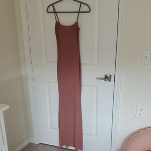 Skims Soft Lounge dress Rose Clay